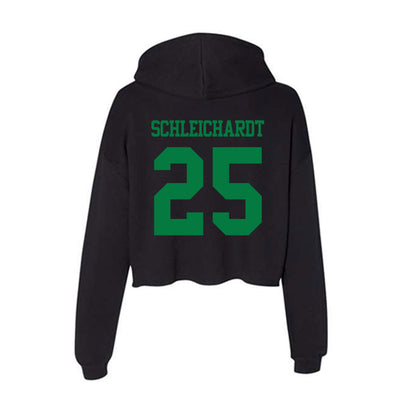 Oregon - NCAA Baseball : Josh Schleichardt - Women's Crop Fleece Hoodie-1