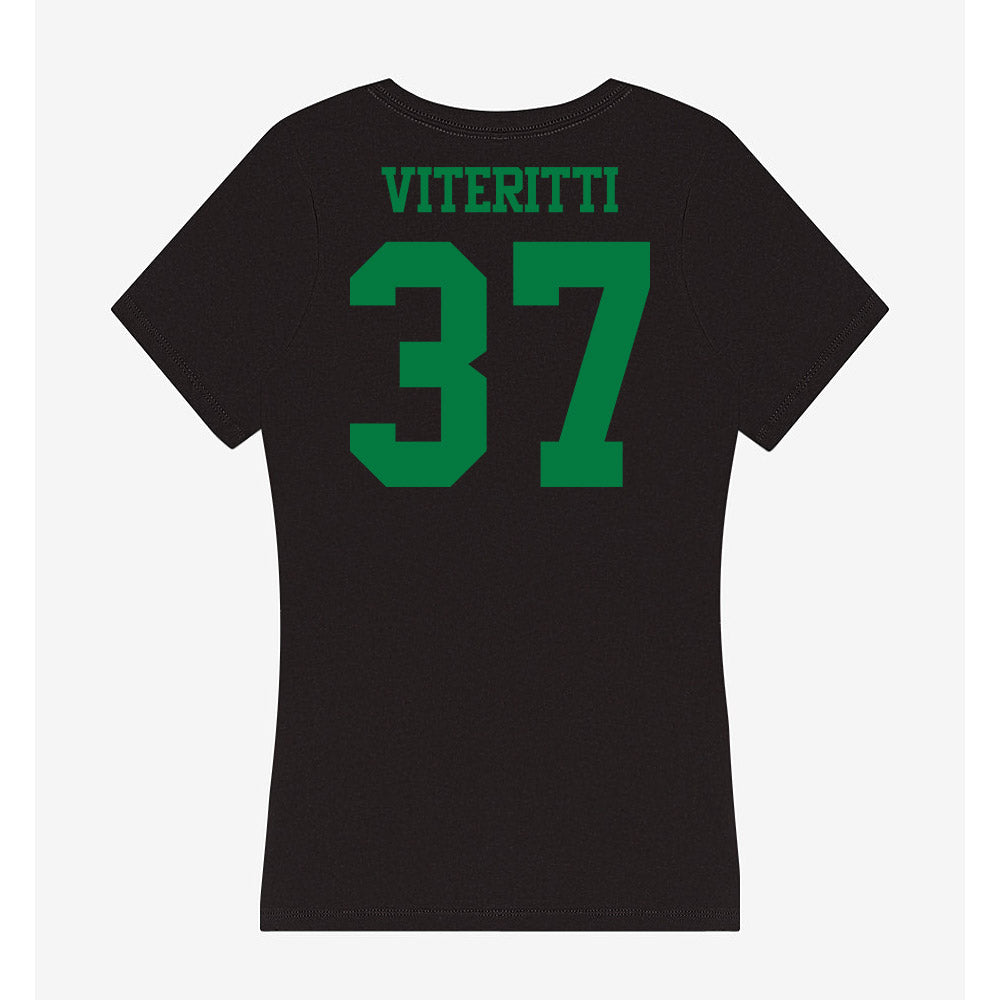 Oregon - NCAA Women's Lacrosse : Francesca Viteritti - Women's V-Neck T-Shirt-1