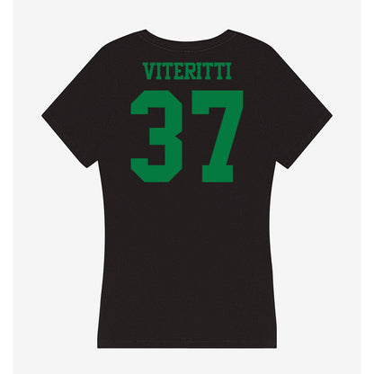Oregon - NCAA Women's Lacrosse : Francesca Viteritti - Women's V-Neck T-Shirt-1