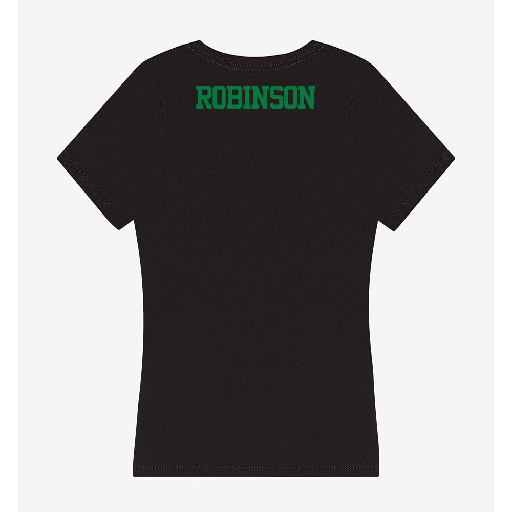 Oregon - NCAA Women's Volleyball : Lizzy Robinson - Women's V-Neck T-Shirt-1