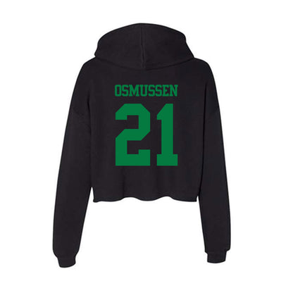 Oregon - NCAA Women's Soccer : Ella Osmussen - Women's Crop Fleece Hoodie-1