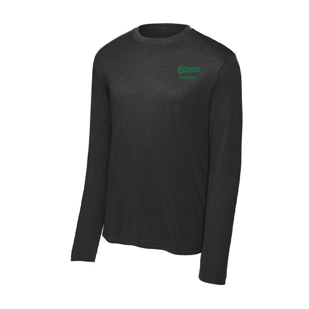 Oregon - NCAA Men's Basketball : Jasper Johnson - Activewear Long Sleeve T-Shirt-0