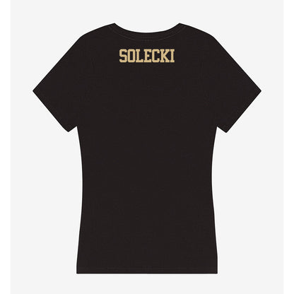 Purdue - NCAA Football : Aiden Solecki - Women's V-Neck T-Shirt-1
