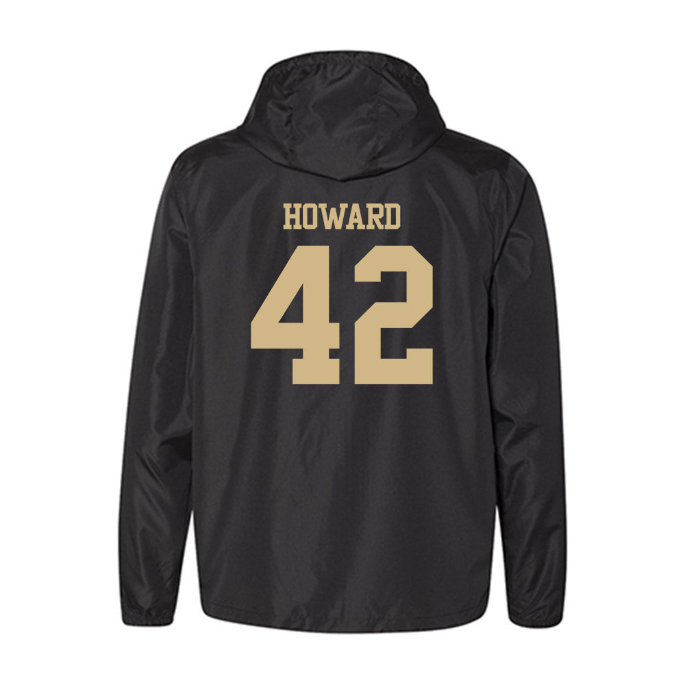 Purdue - NCAA Baseball : Thomas Howard - Windbreaker-1