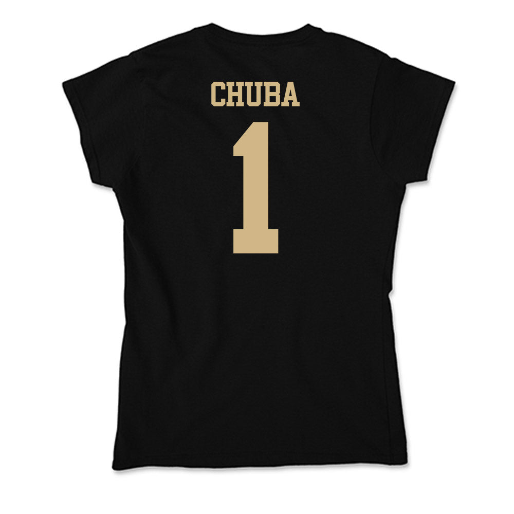 Purdue - NCAA Football : Evans Chuba - Soft Style Women’s T-Shirt-1