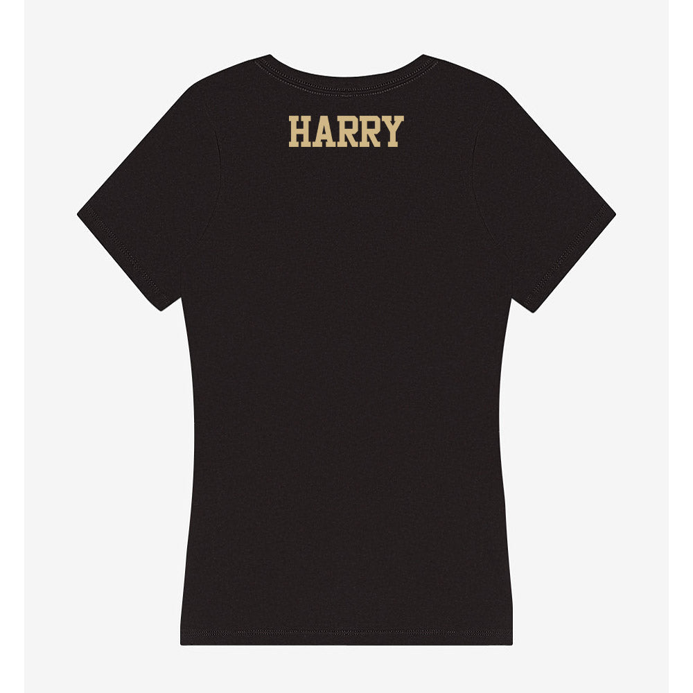 Purdue - NCAA Men's Track & Field : Kamryn Harry - Women's V-Neck T-Shirt-1
