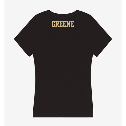 Purdue - NCAA Men's Track & Field : Zyan Greene - Women's V-Neck T-Shirt-1