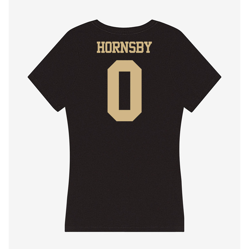Purdue - NCAA Football : Jaylan Hornsby - Women's V-Neck T-Shirt-1