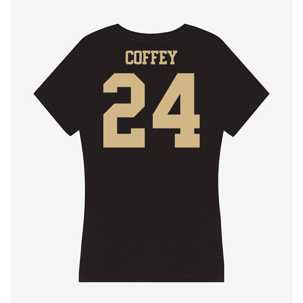 Purdue - NCAA Football : An'Darius Coffey - Women's V-Neck T-Shirt-1