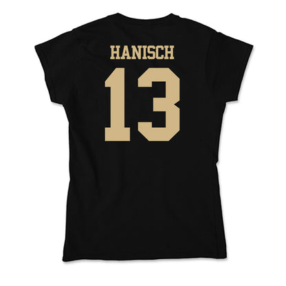 Purdue - NCAA Women's Soccer : bianca hanisch - Soft Style Women’s T-Shirt-1