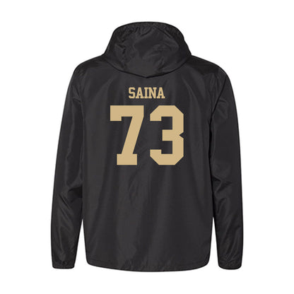 Purdue - NCAA Football : Makai Saina - Windbreaker-1