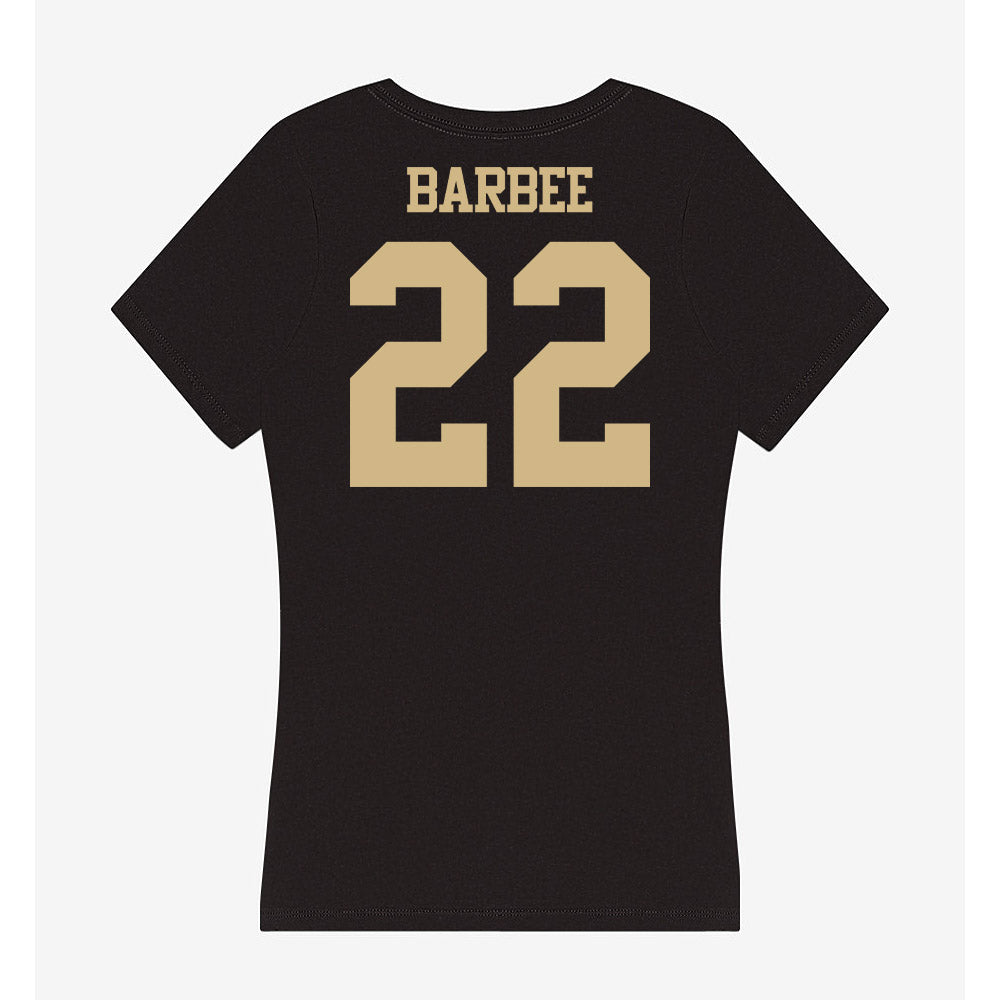 Purdue - NCAA Football : Maxwell Barbee - Women's V-Neck T-Shirt-1
