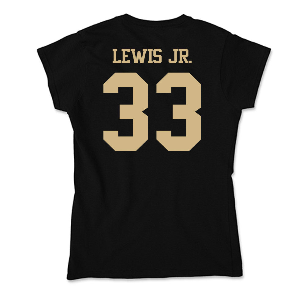 Purdue - NCAA Football : Jeremy Lewis Jr. - Soft Style Women’s T-Shirt-1