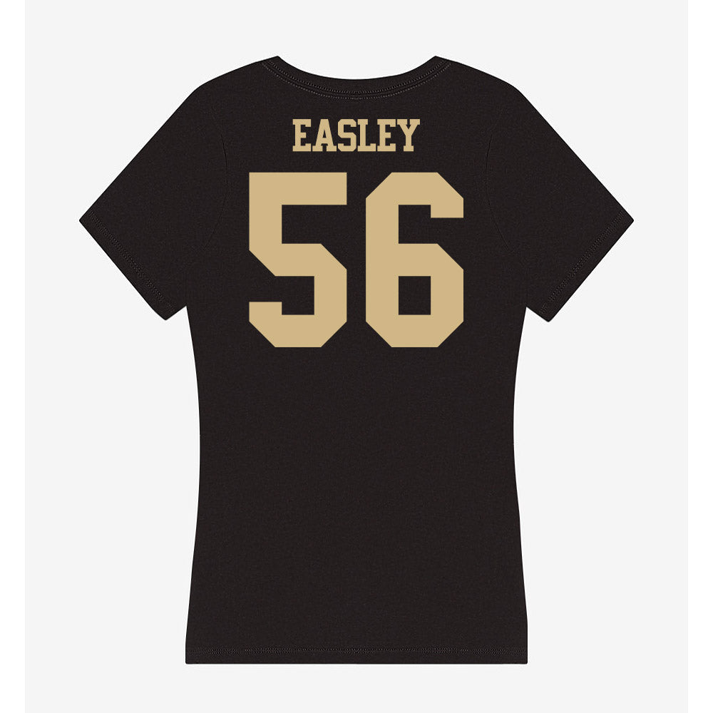 Purdue - NCAA Football : Marques Easley - Women's V-Neck T-Shirt-1