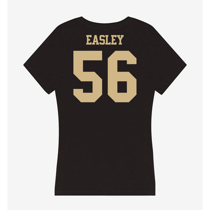 Purdue - NCAA Football : Marques Easley - Women's V-Neck T-Shirt-1
