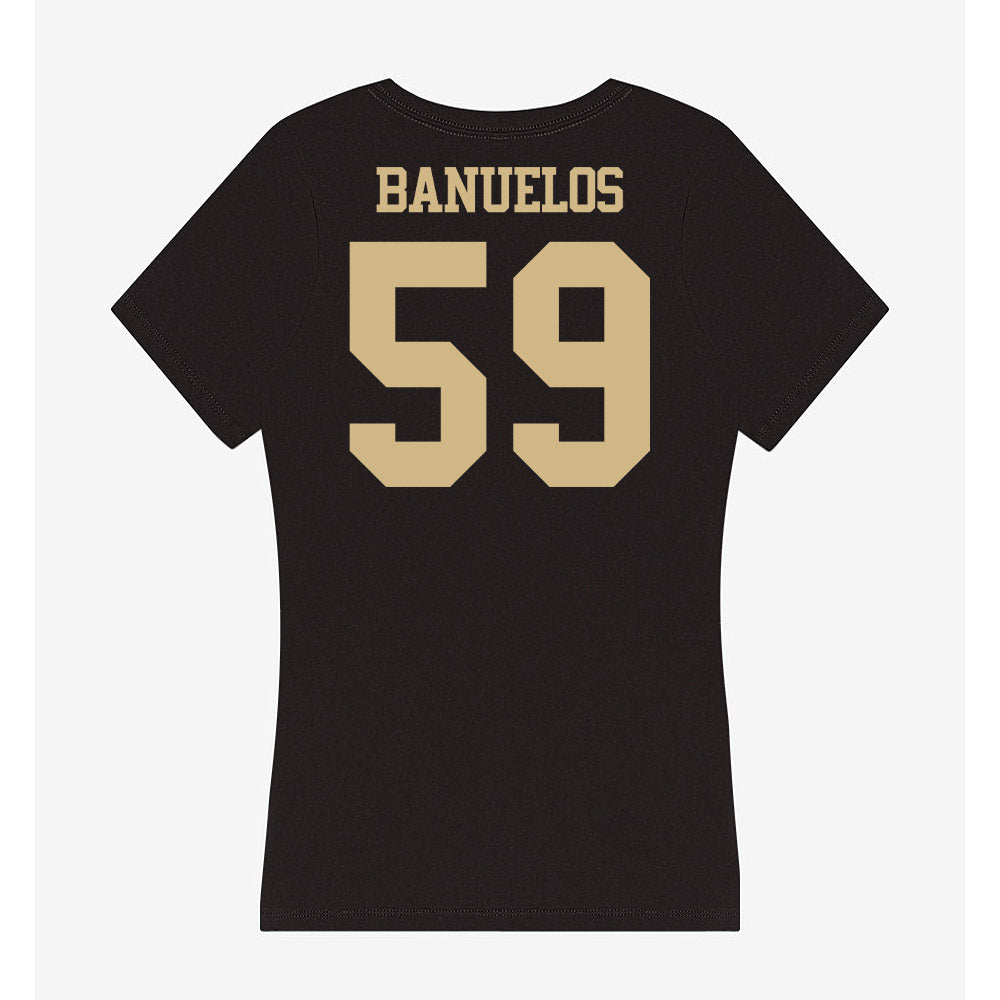 Purdue - NCAA Football : Micah Banuelos - Women's V-Neck T-Shirt-1