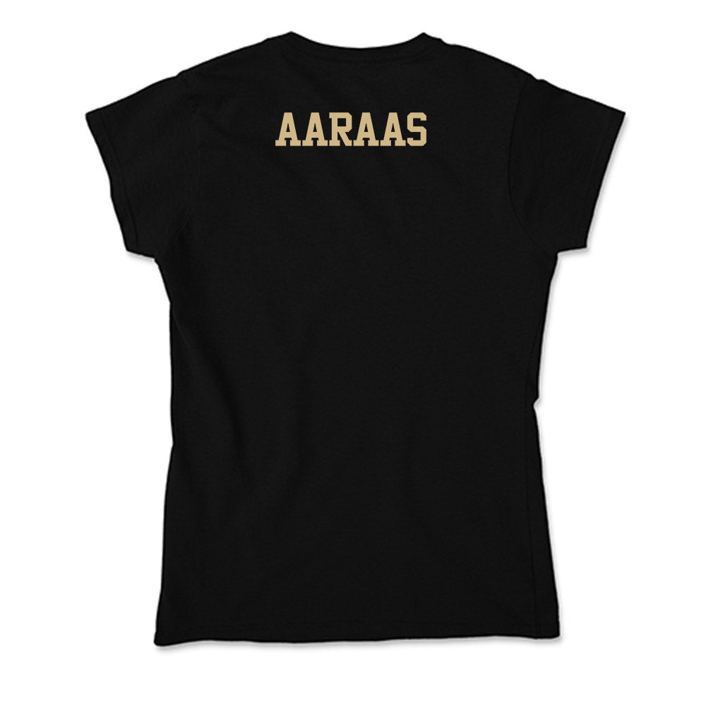 Purdue - NCAA Men's Golf : Leo Hirukawa Aaraas - Soft Style Women’s T-Shirt-1