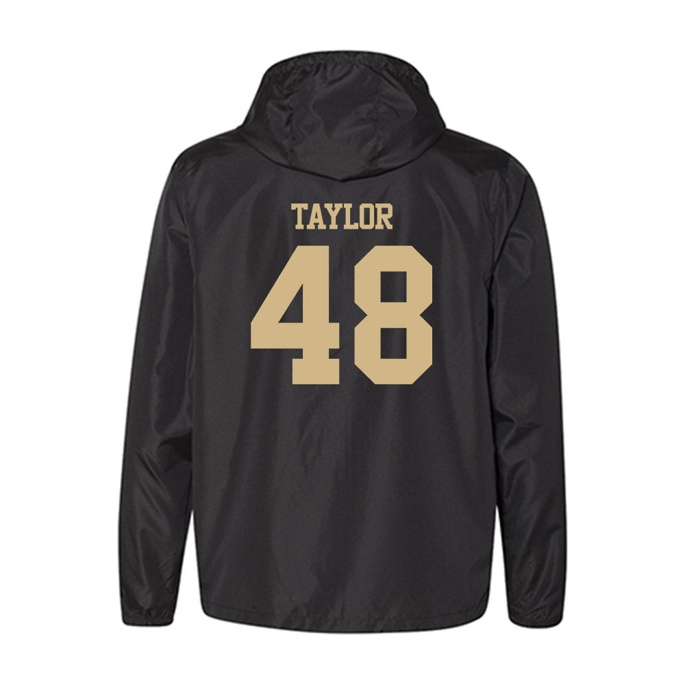 Purdue - NCAA Football : Donivan Taylor - Windbreaker-1