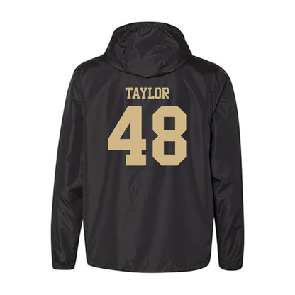 Purdue - NCAA Football : Donivan Taylor - Windbreaker-1