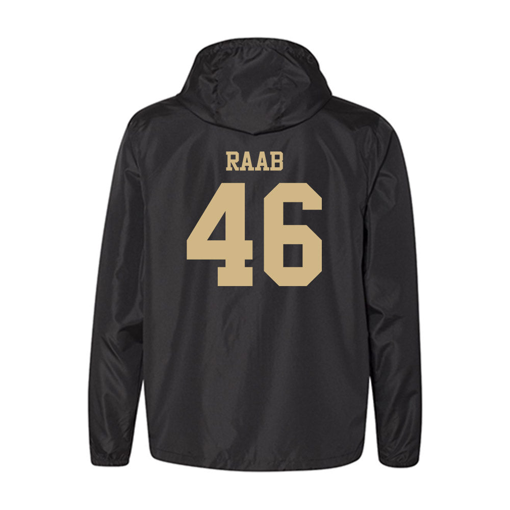 Purdue - NCAA Football : Luke Raab - Windbreaker-1