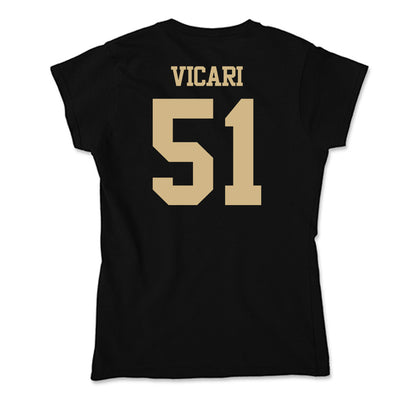Purdue - NCAA Football : Mason Vicari - Soft Style Women’s T-Shirt-1
