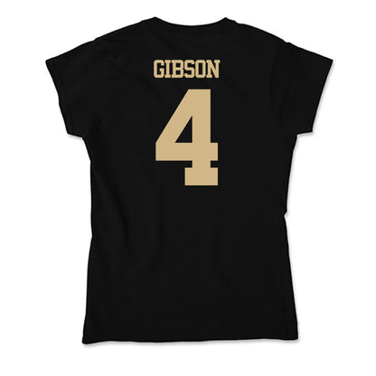 Purdue - NCAA Football : Jerrick Gibson - Soft Style Women’s T-Shirt-1
