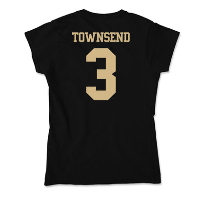 Purdue - NCAA Football : Xavier Townsend - Soft Style Women’s T-Shirt-1