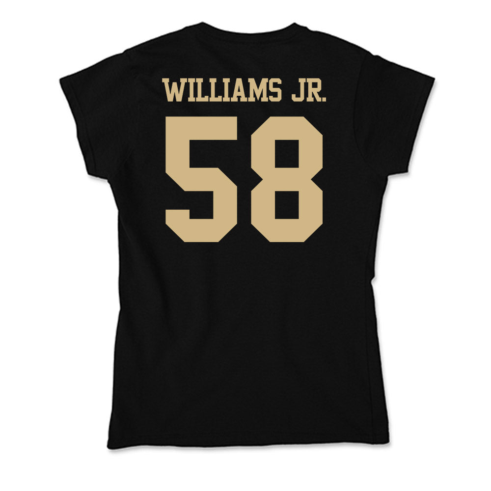 Purdue - NCAA Football : James Williams Jr. - Soft Style Women’s T-Shirt-1