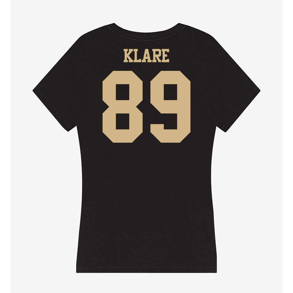 Purdue - NCAA Football : Luke Klare - Women's V-Neck T-Shirt-1