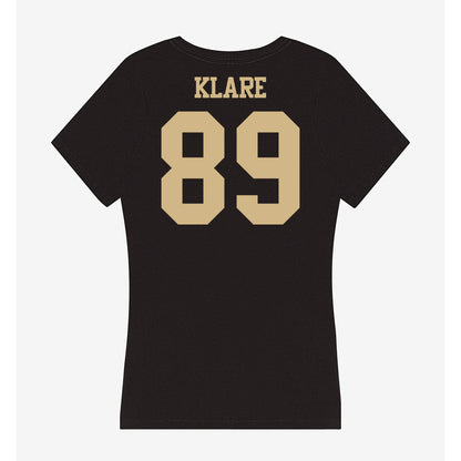 Purdue - NCAA Football : Luke Klare - Women's V-Neck T-Shirt-1