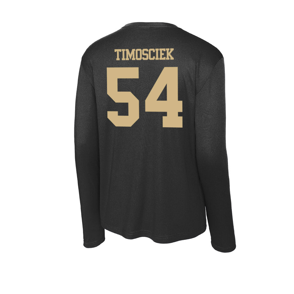 Purdue - NCAA Football : Hayden Timosciek - Activewear Long Sleeve T-Shirt-1