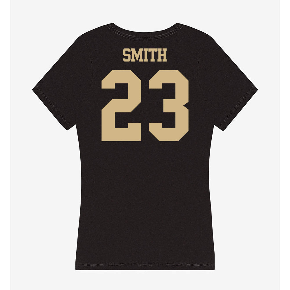 Purdue - NCAA Football : Trey Smith - Women's V-Neck T-Shirt-1