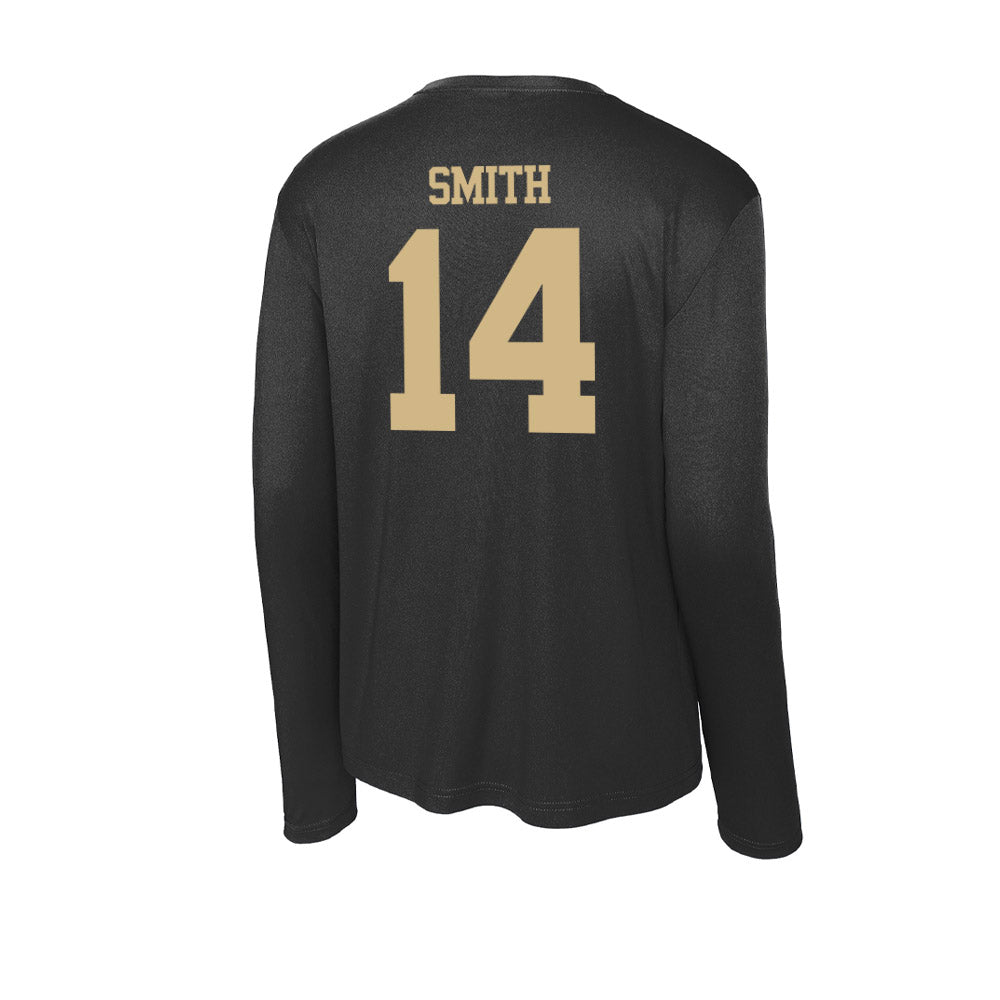 Purdue - NCAA Football : Emoni Smith - Activewear Long Sleeve T-Shirt-1