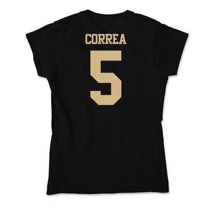 Purdue - NCAA Football : Charles Correa - Soft Style Women’s T-Shirt-1