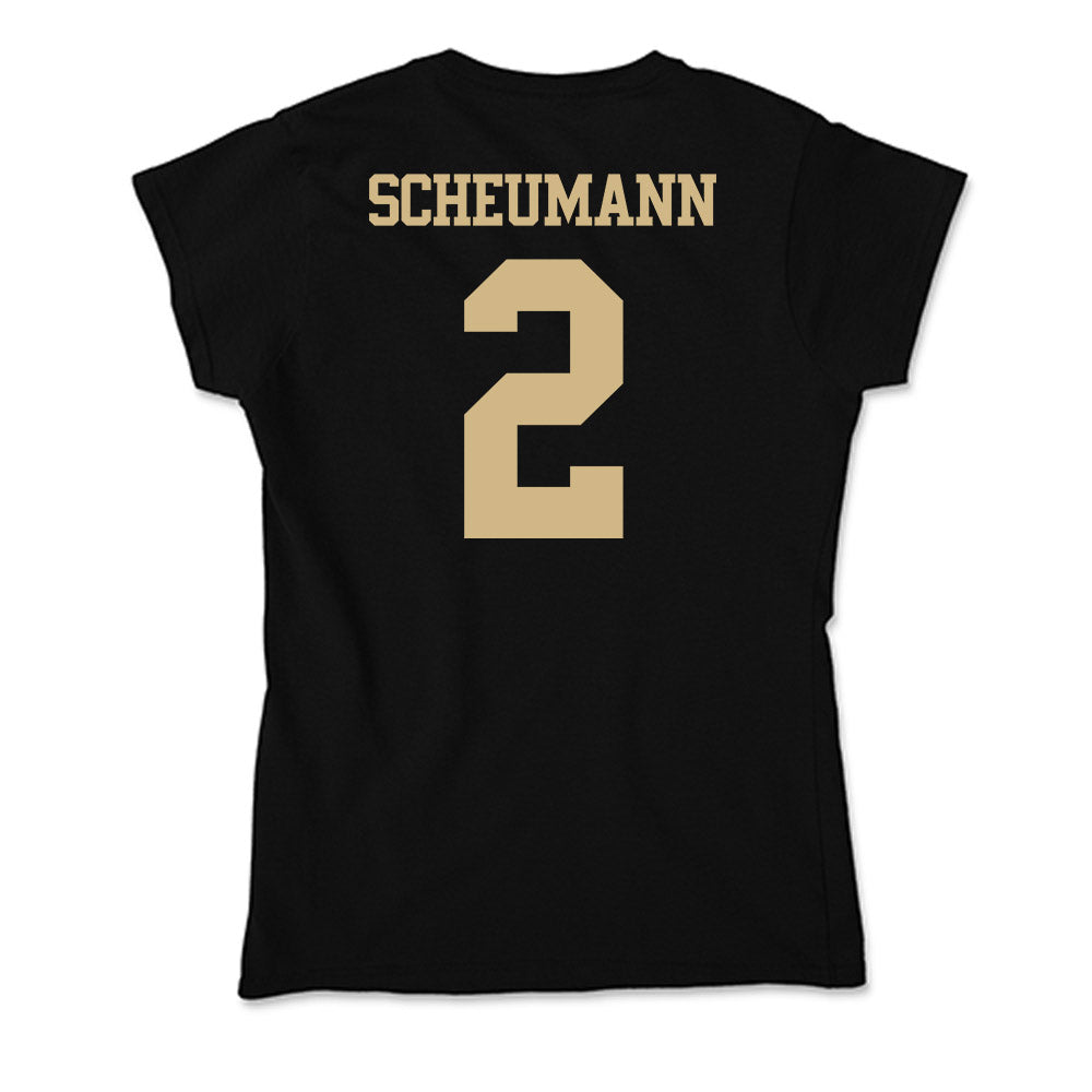 Purdue - NCAA Women's Volleyball : MaryKate Scheumann - Soft Style Women’s T-Shirt-1