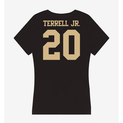 Purdue - NCAA Football : Travis Terrell Jr. - Women's V-Neck T-Shirt-1