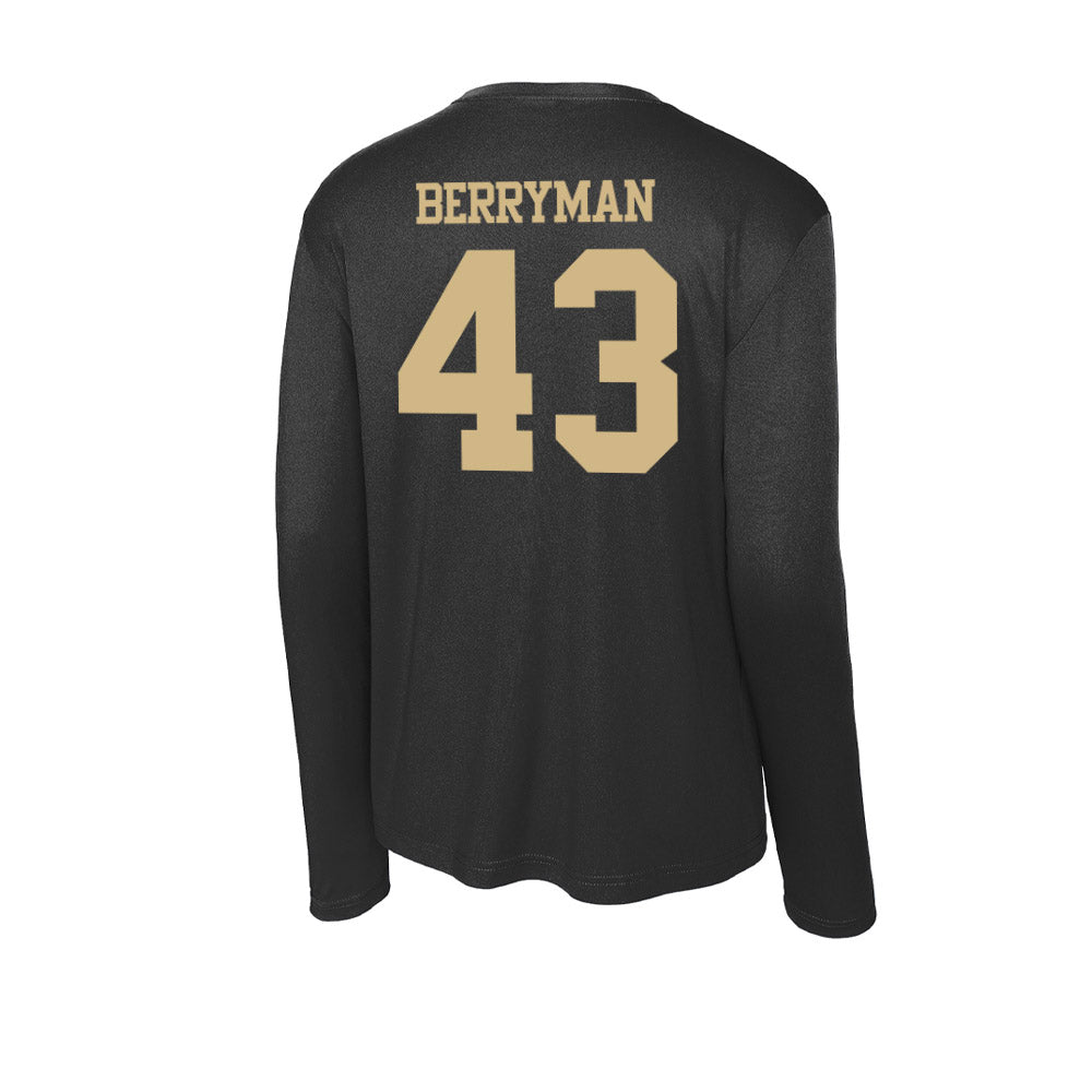 Purdue - NCAA Football : Jackson Berryman - Activewear Long Sleeve T-Shirt-1