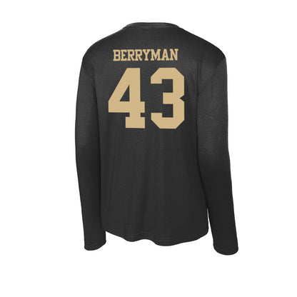 Purdue - NCAA Football : Jackson Berryman - Activewear Long Sleeve T-Shirt-1
