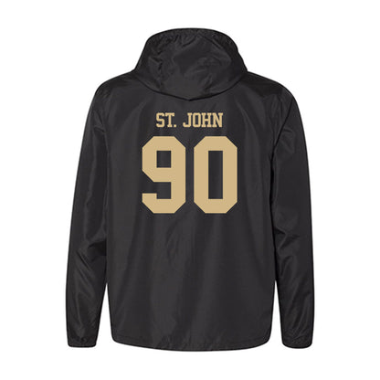 Purdue - NCAA Football : Elijah St. John - Windbreaker-1