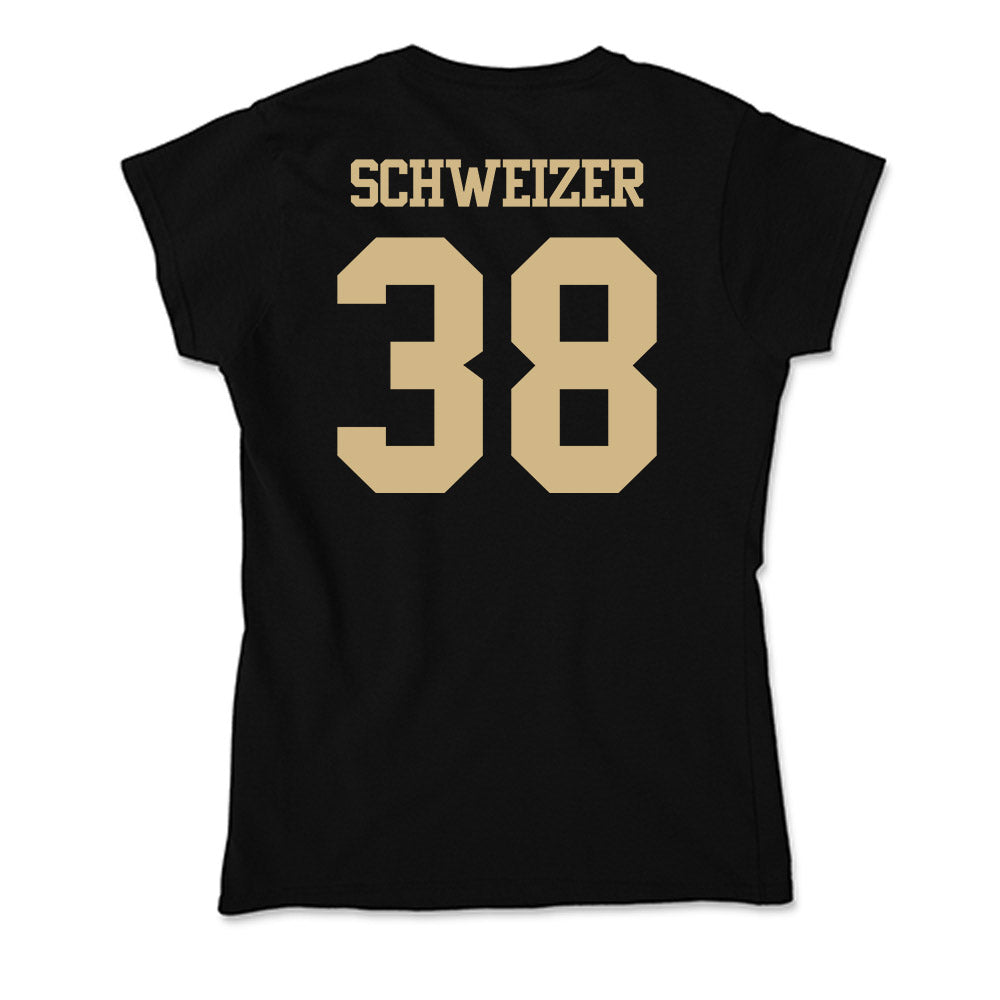Purdue - NCAA Baseball : Evan Schweizer - Soft Style Women’s T-Shirt-1