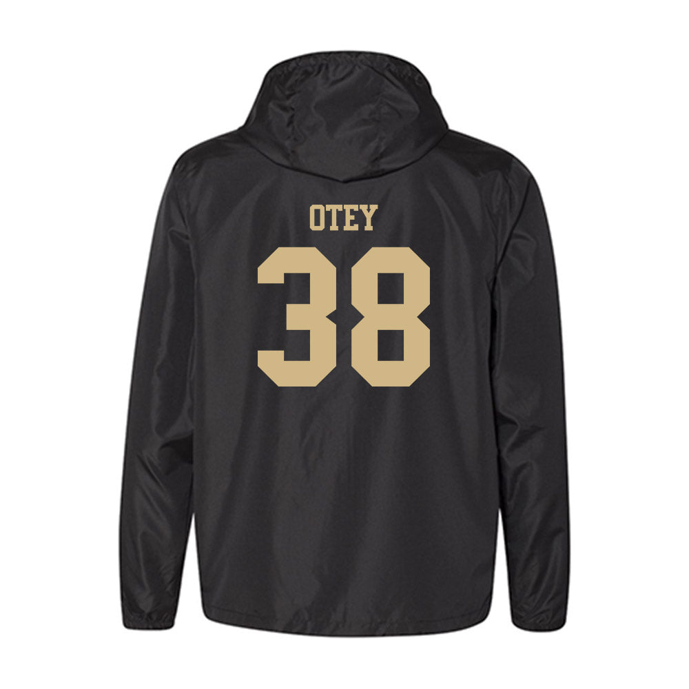 Purdue - NCAA Football : Zyntreacs Otey - Windbreaker-1