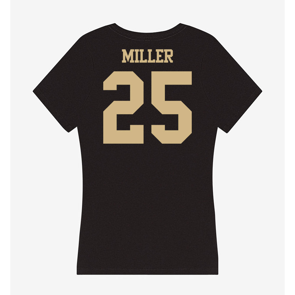 Purdue - NCAA Football : Hudson Miller - Women's V-Neck T-Shirt-1