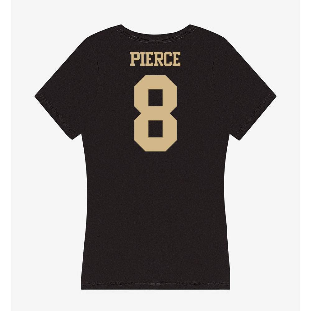 Purdue - NCAA Men's Basketball : Caden Pierce - Women's V-Neck T-Shirt-1