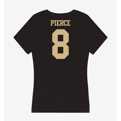 Purdue - NCAA Men's Basketball : Caden Pierce - Women's V-Neck T-Shirt-1