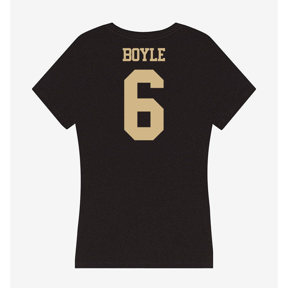 Purdue - NCAA Baseball : Westin Boyle - Women's V-Neck T-Shirt-1