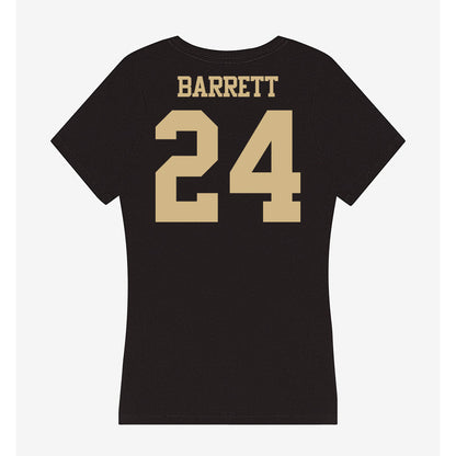 Purdue - NCAA Women's Basketball : Carley Barrett - Women's V-Neck T-Shirt-1