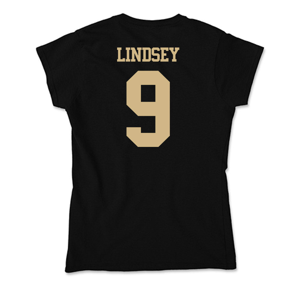Purdue - NCAA Football : TJ Lindsey - Soft Style Women’s T-Shirt-1
