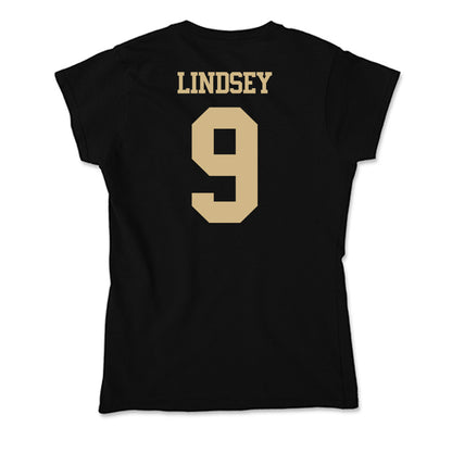 Purdue - NCAA Football : TJ Lindsey - Soft Style Women’s T-Shirt-1