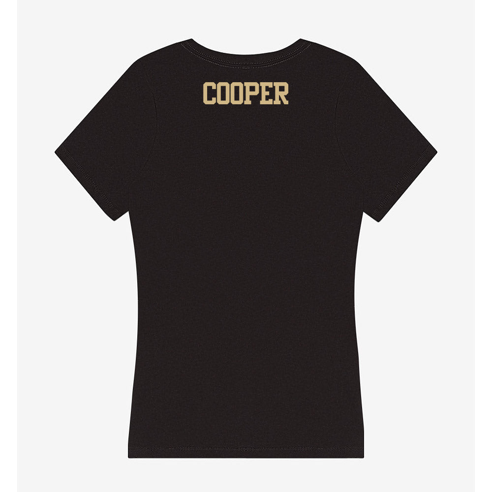 Purdue - NCAA Women's Track & Field : Jayla Cooper - Women's V-Neck T-Shirt-1