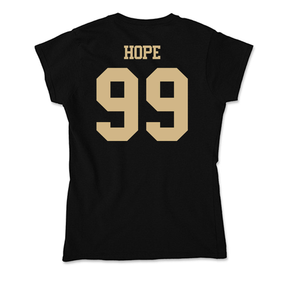 Purdue - NCAA Football : Josiah Hope - Soft Style Women’s T-Shirt-1